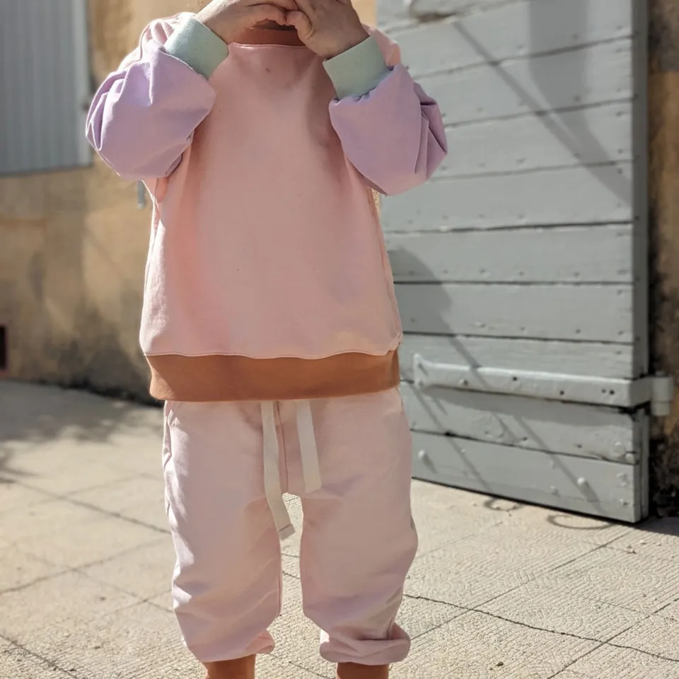 Bohin Sauterelle Marmaï patron couture ensemble bébé 6-24 mois