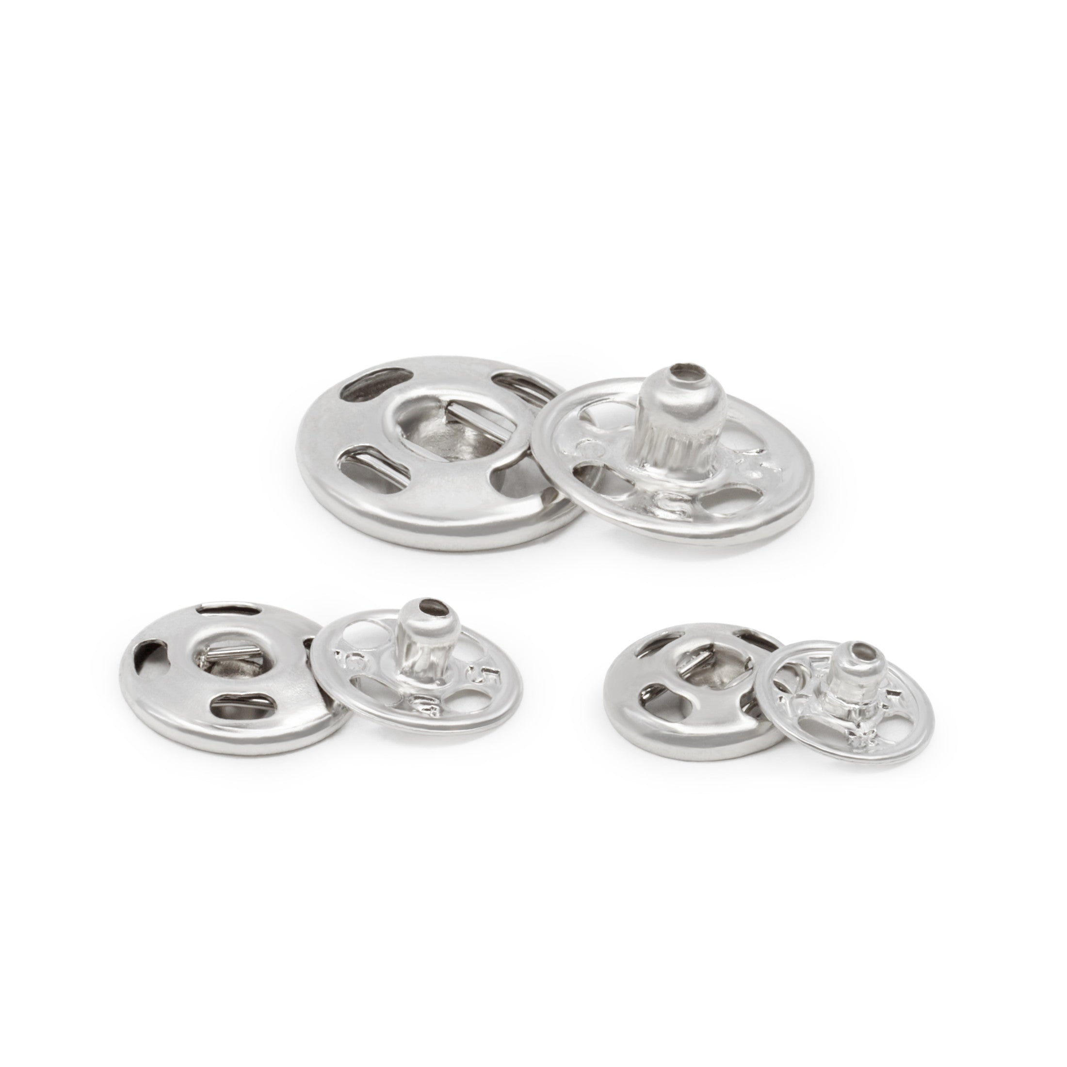 Dritz Fasteners & Closures pressions à coudre nickel 36