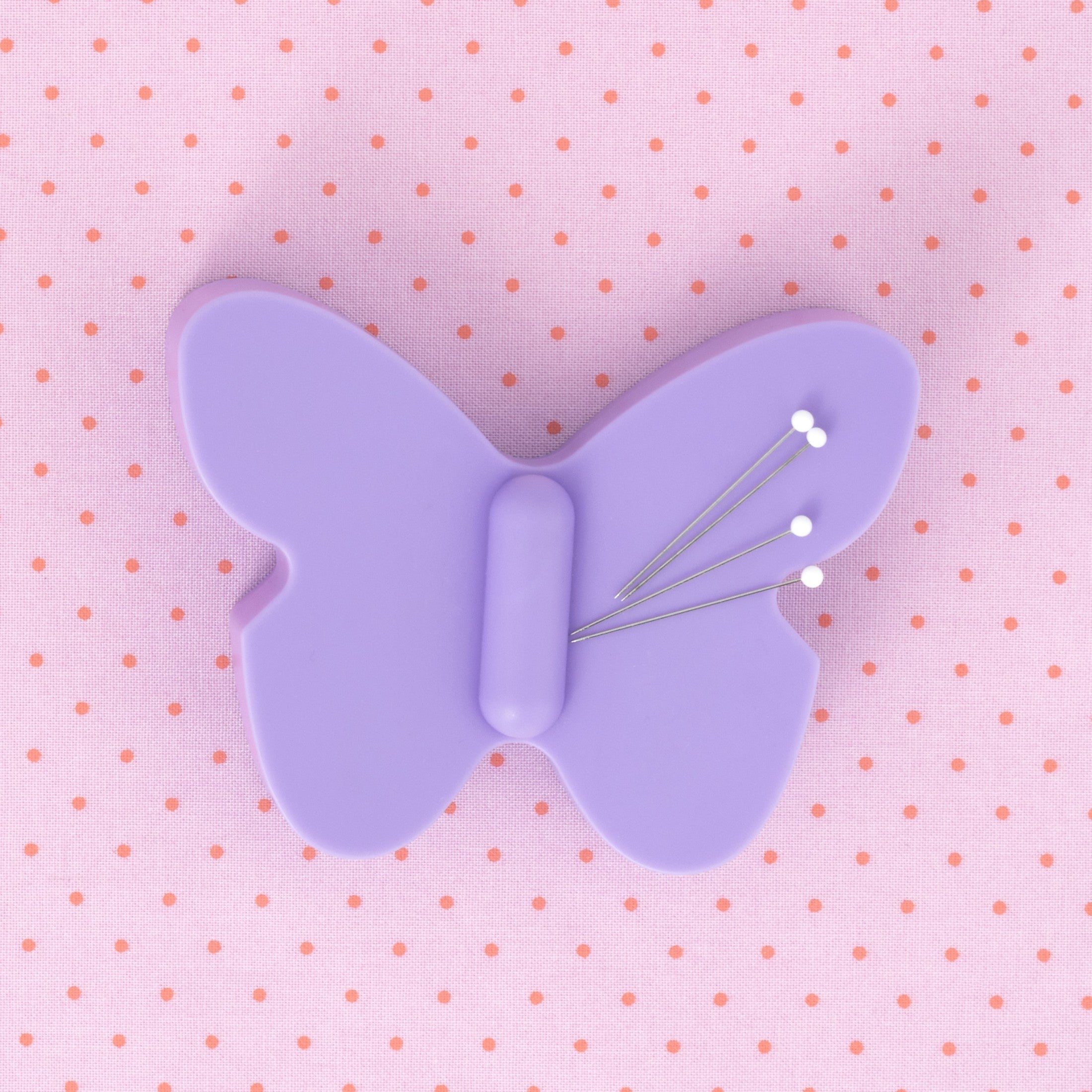 Dritz 275 porte-éppingles magnétique papillon violet