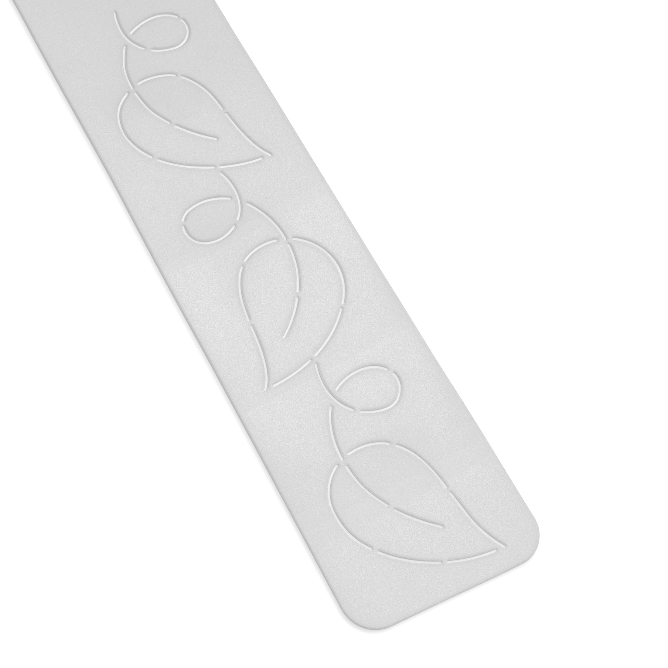 Dritz Pochoir Quilt Bordure Feuille 7 cm