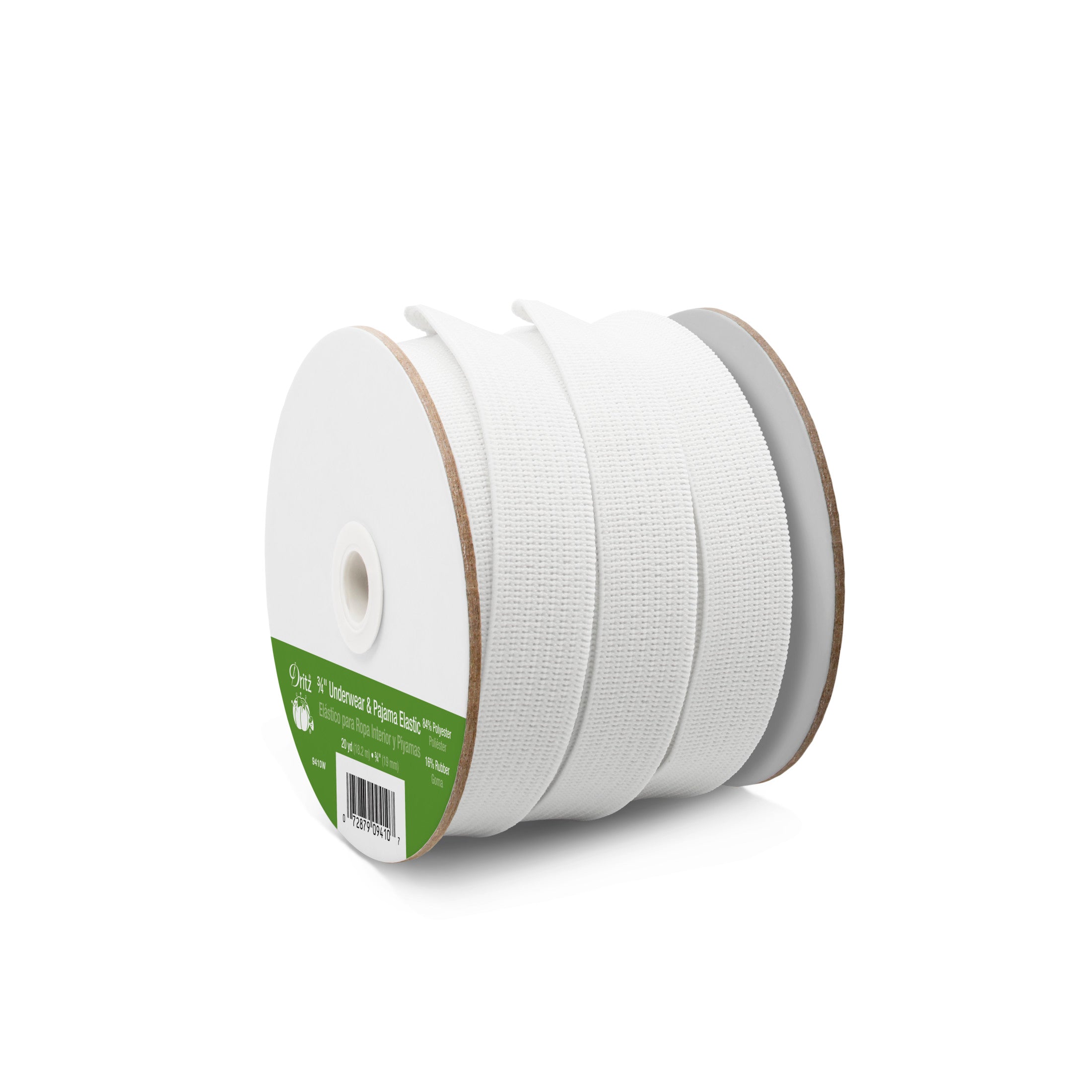 Dritz Elastics & Fabrics élastique couture blanc 19 mm 4 yd