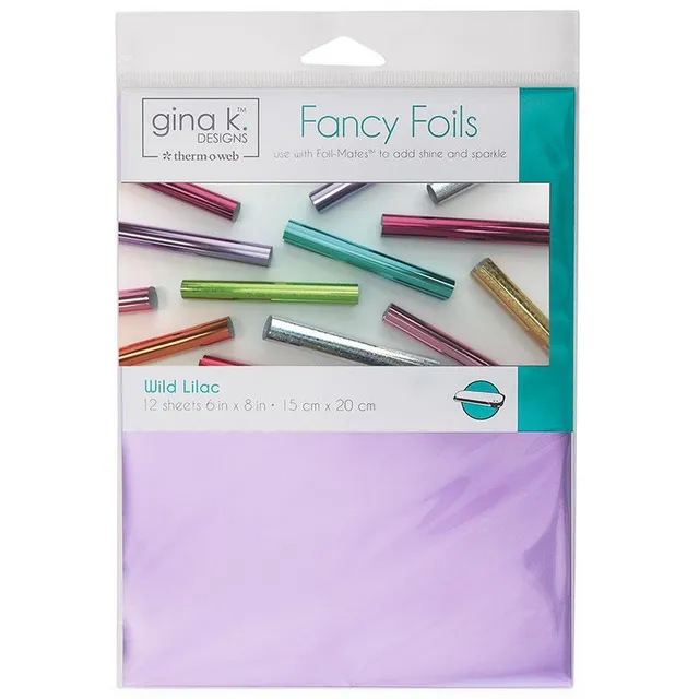 HeatnBond Gina K. Designs feuille Wild Lilac 15x20 cm x12
