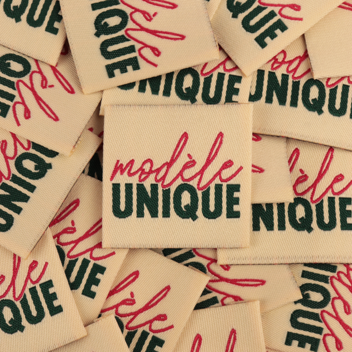 Bohin Étiquettes étiquette tissée modèle unique 3,5 cm