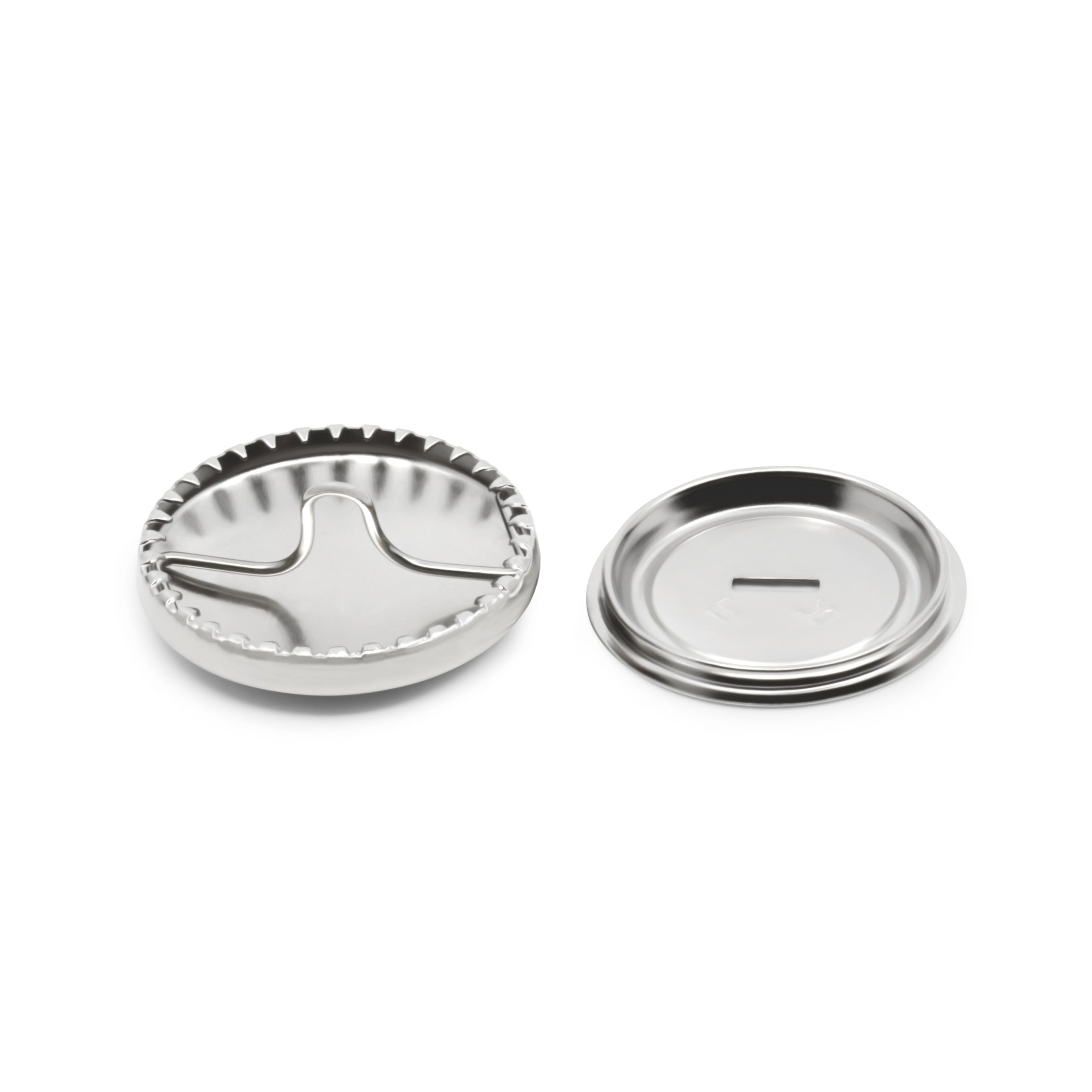 Dritz 44414 boutons à recouvrir nickel 28 mm x6