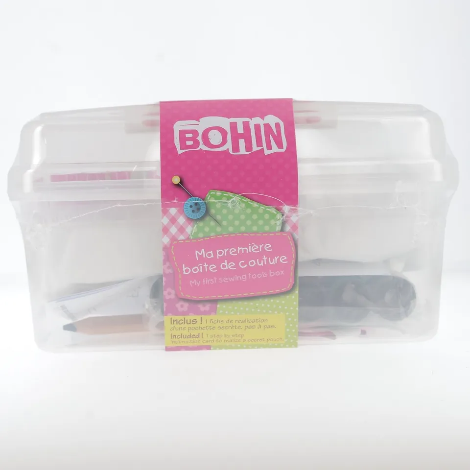 Bohin Rangement boîte couture enfant complète