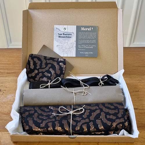 Kitac Kit couture Sac Banane Moonshine coton sangle 110 cm