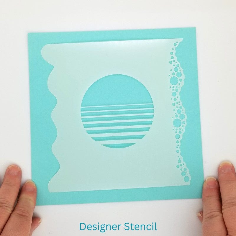 Gina K. Designs Kit cartes Tropical Sunshine tampons dies pochoir