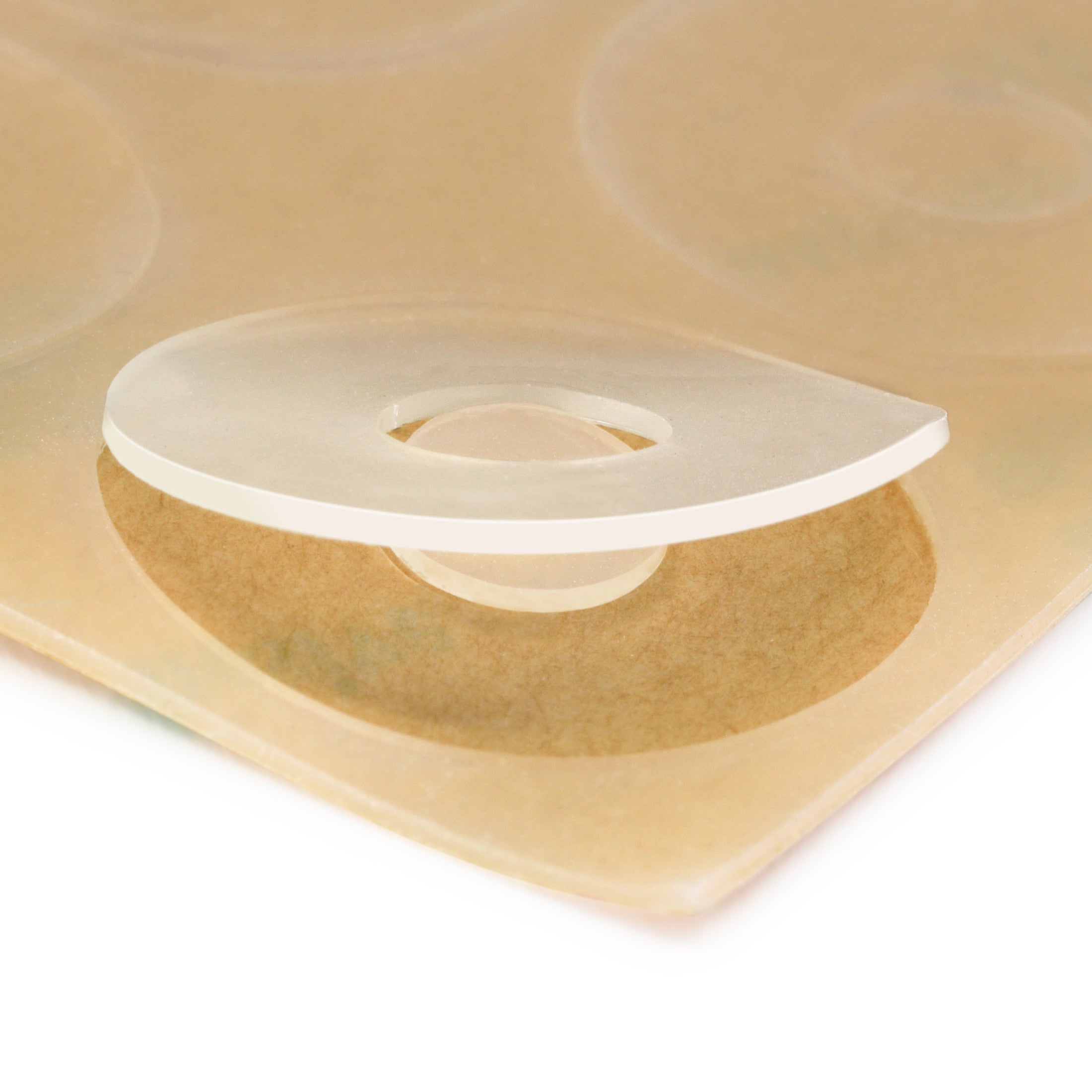 Dritz 3709 pastilles grip transparentes 43 pc règle