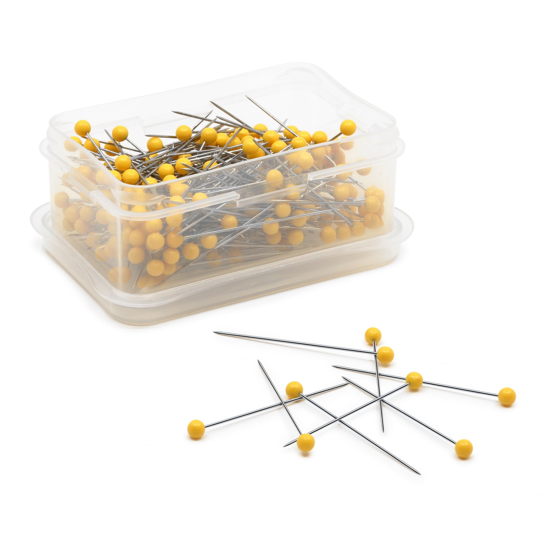 Dritz Épingles Boule Jaune Extra-Longues 44 mm 250 pcs