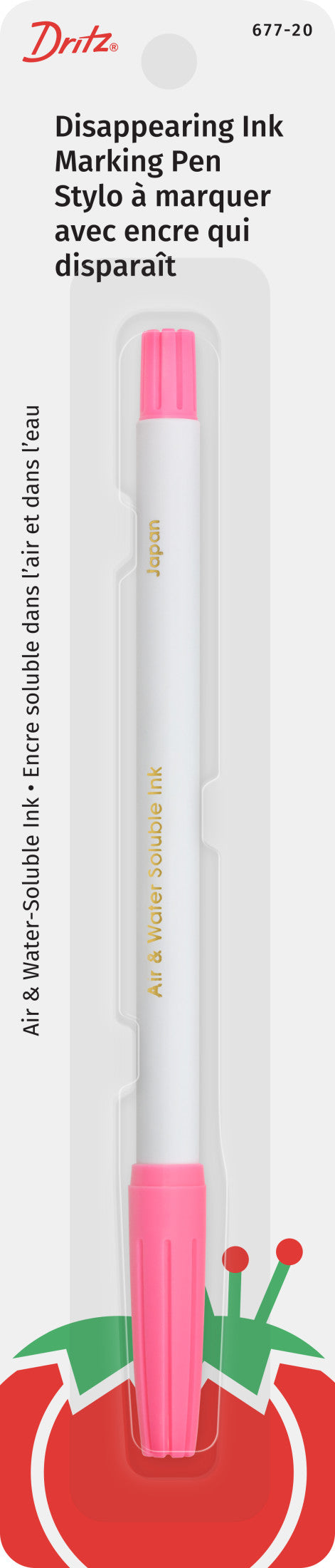 Dritz Marking & Measuring Disappearing Ink feutre effaçable violet