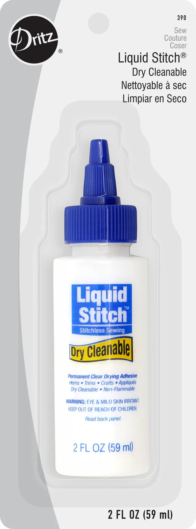 Dritz Liquid Stitch Colle Textile Permanente 59 ml