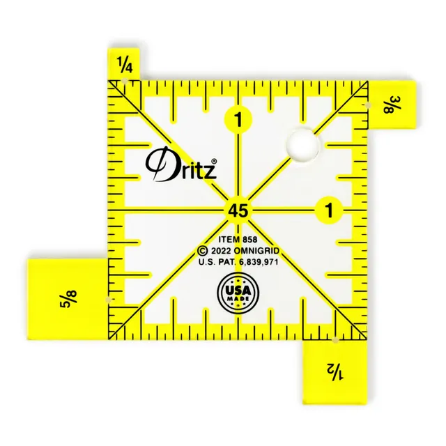 Dritz Jauge Couture Acrylique Ourlet Marge 5 cm Guide
