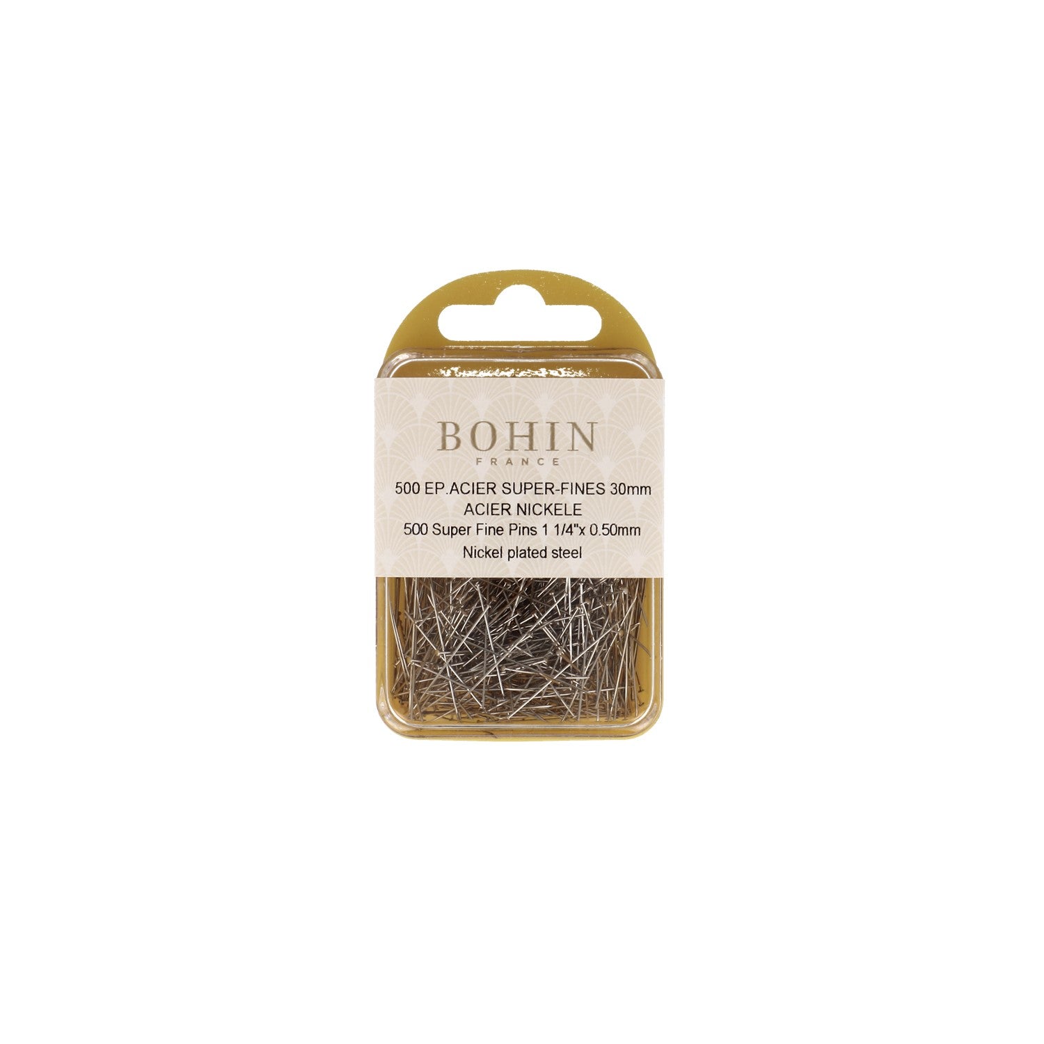 Bohin Épingles super-fines EC6 N°4 30 mm boîte 200