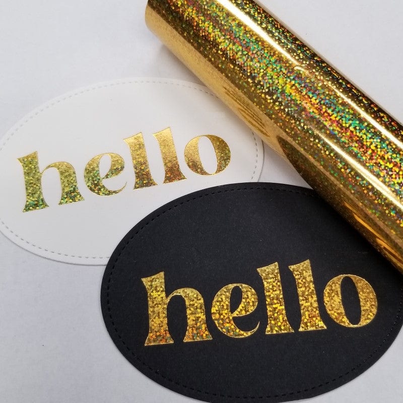 Deco Foil rouleau foil à chaud Gold Stardust 12,7cm x 4,57m