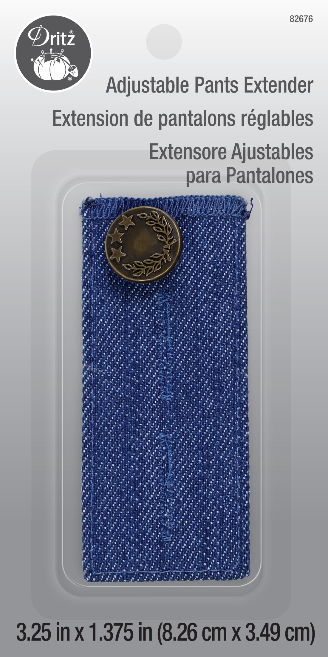 Dritz Bouton Extenseur Pantalon Ajustable 2,5-5 cm