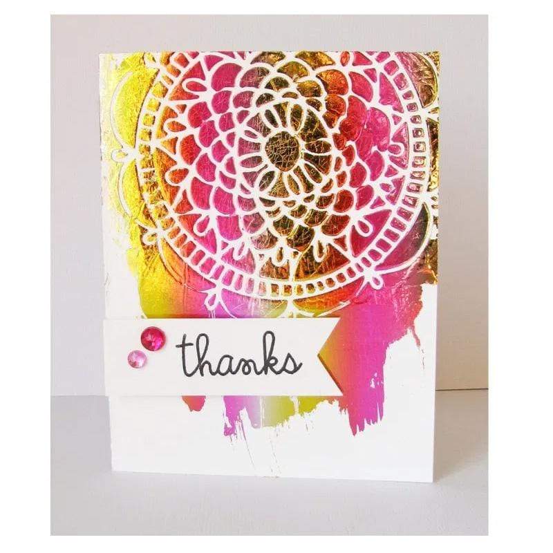 HeatnBond Deco Foil feuille transfert Summer Rainbow 5 feuilles