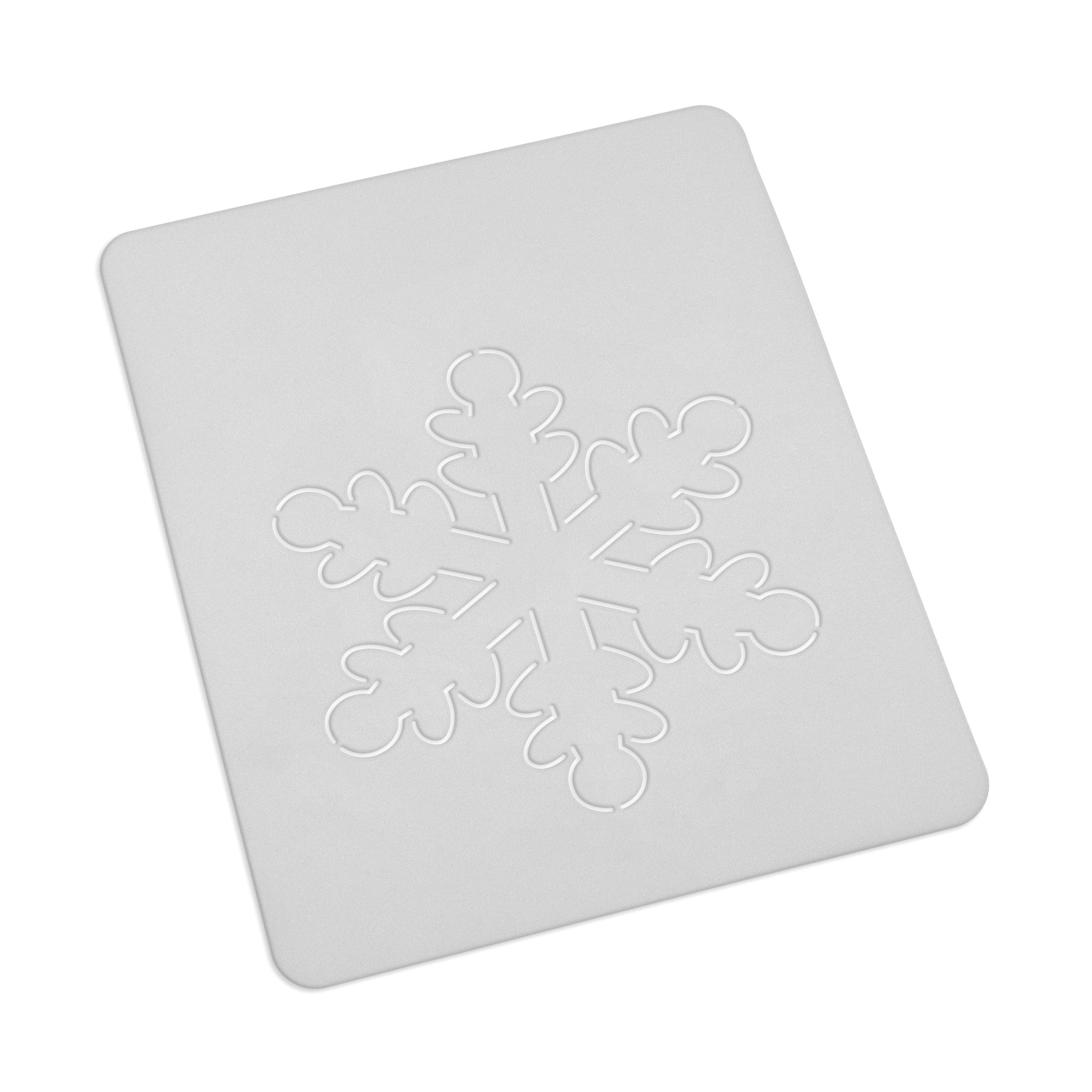 Dritz Pochoir Noël patchwork plastique réutilisable