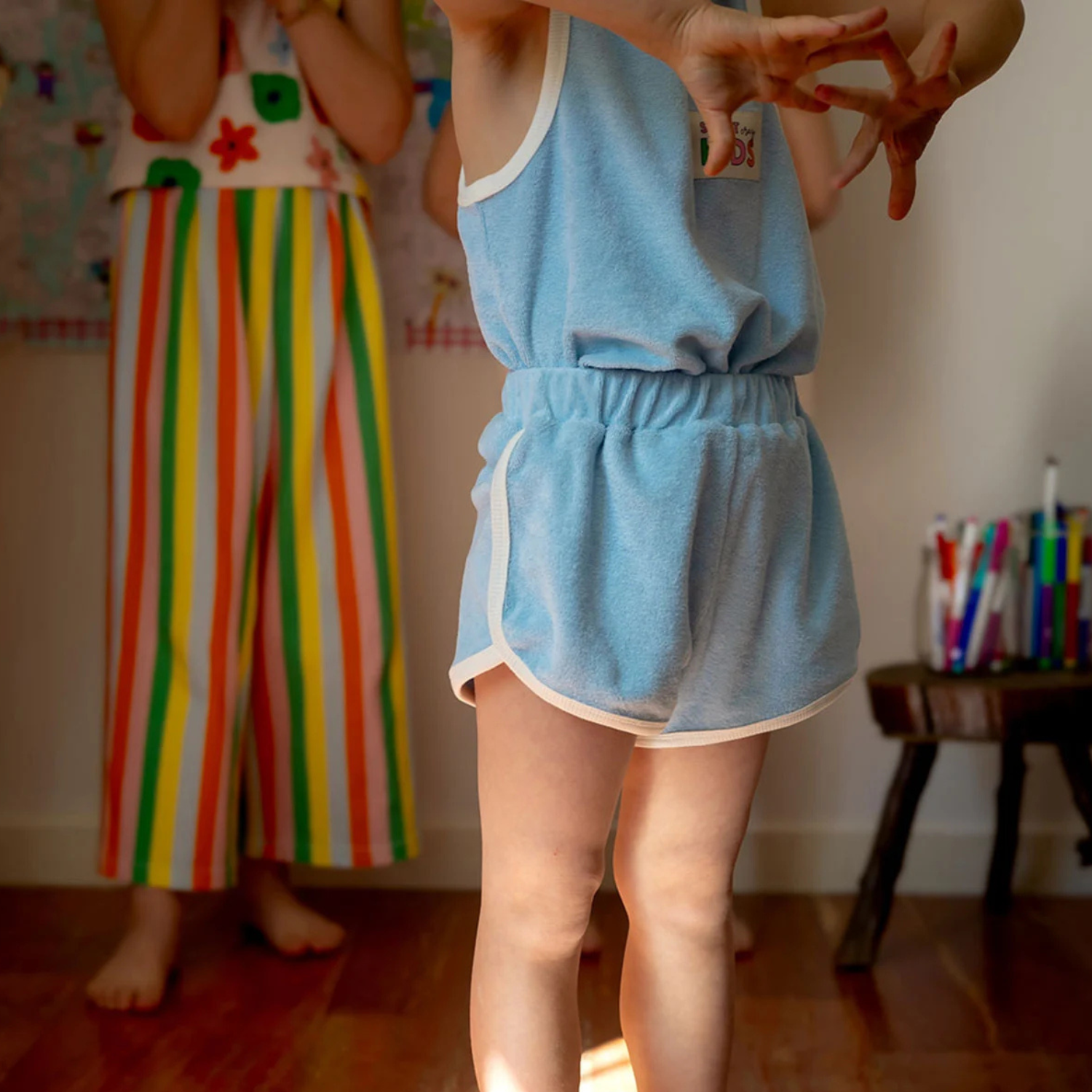 Marmaï Scoubidou patron marcel short robe 6 mois-12 ans