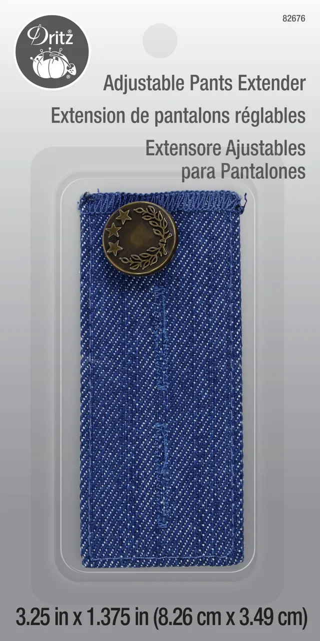 Dritz Bouton Extenseur Pantalon Ajustable 2,5-5 cm