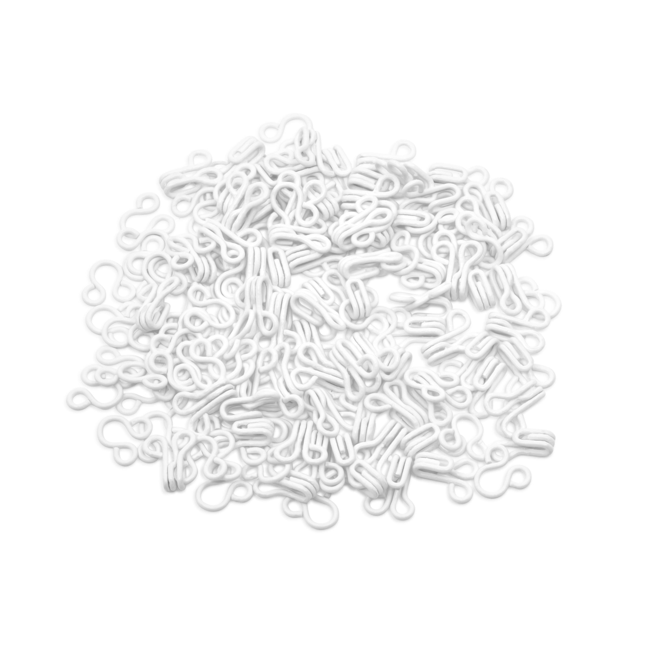 Dritz agrafes crochets et porteuses blanc 72 pièces