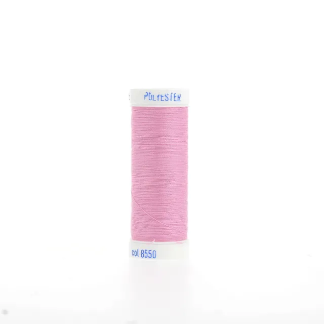 Bohin Fils Lebaufil fil à coudre polyester Rose 8012 100 m