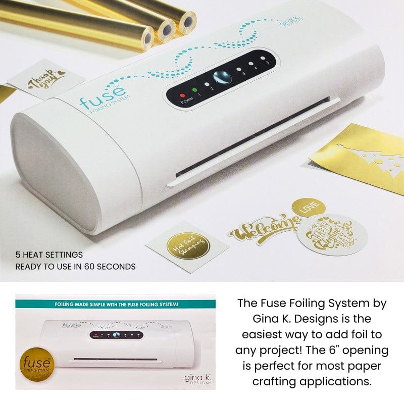 Gina K. Designs Fuse Foiling plastifieuse foil 15 cm