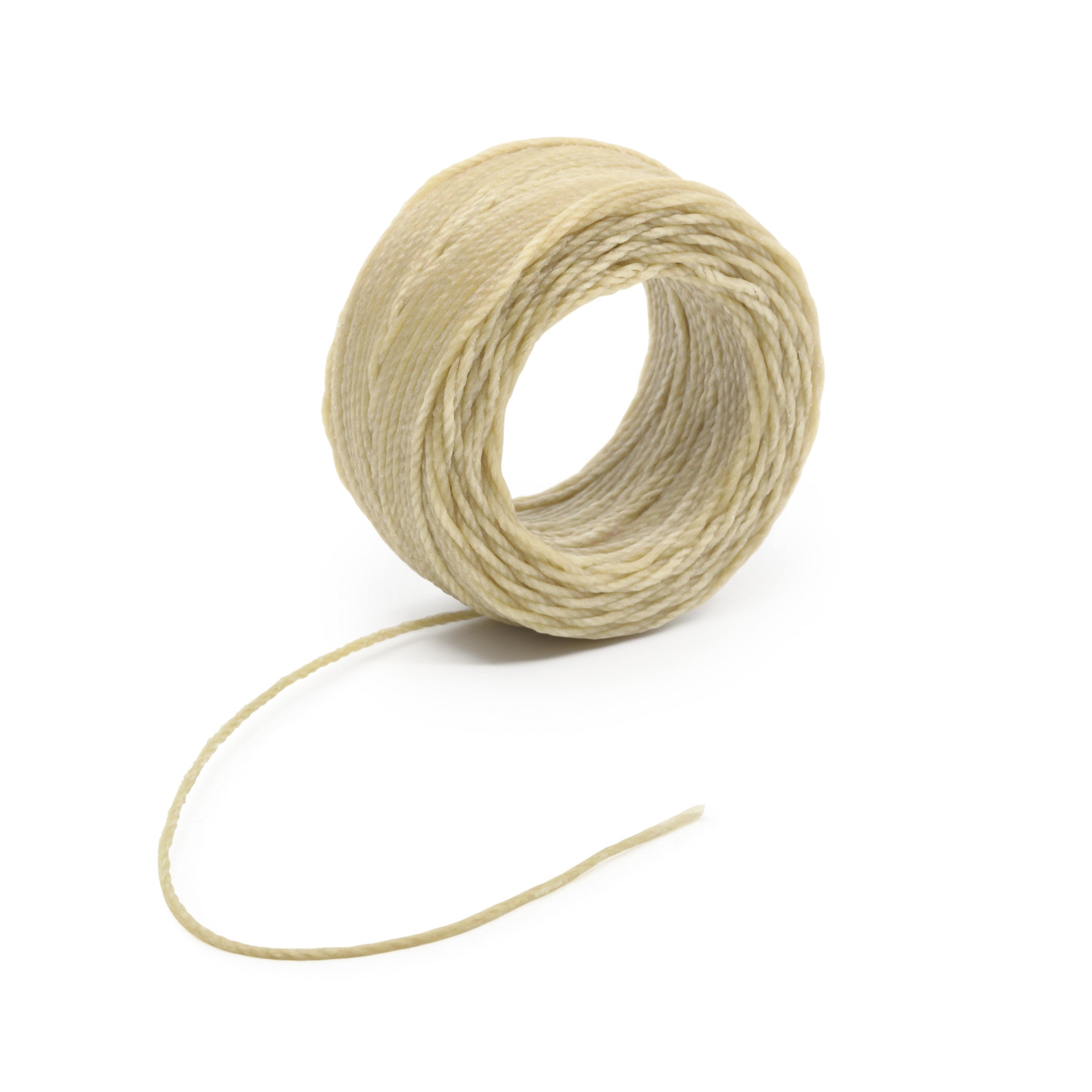 Dritz Thread Fil bouton ciré naturel 18 m