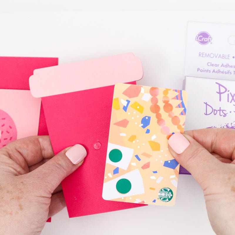 iCraft Pixie Dots pastilles adhésives amovibles x225