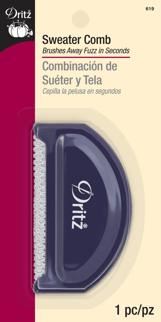 Dritz Peigne Pull Laine Anti-Bouloche Tissu Tricot