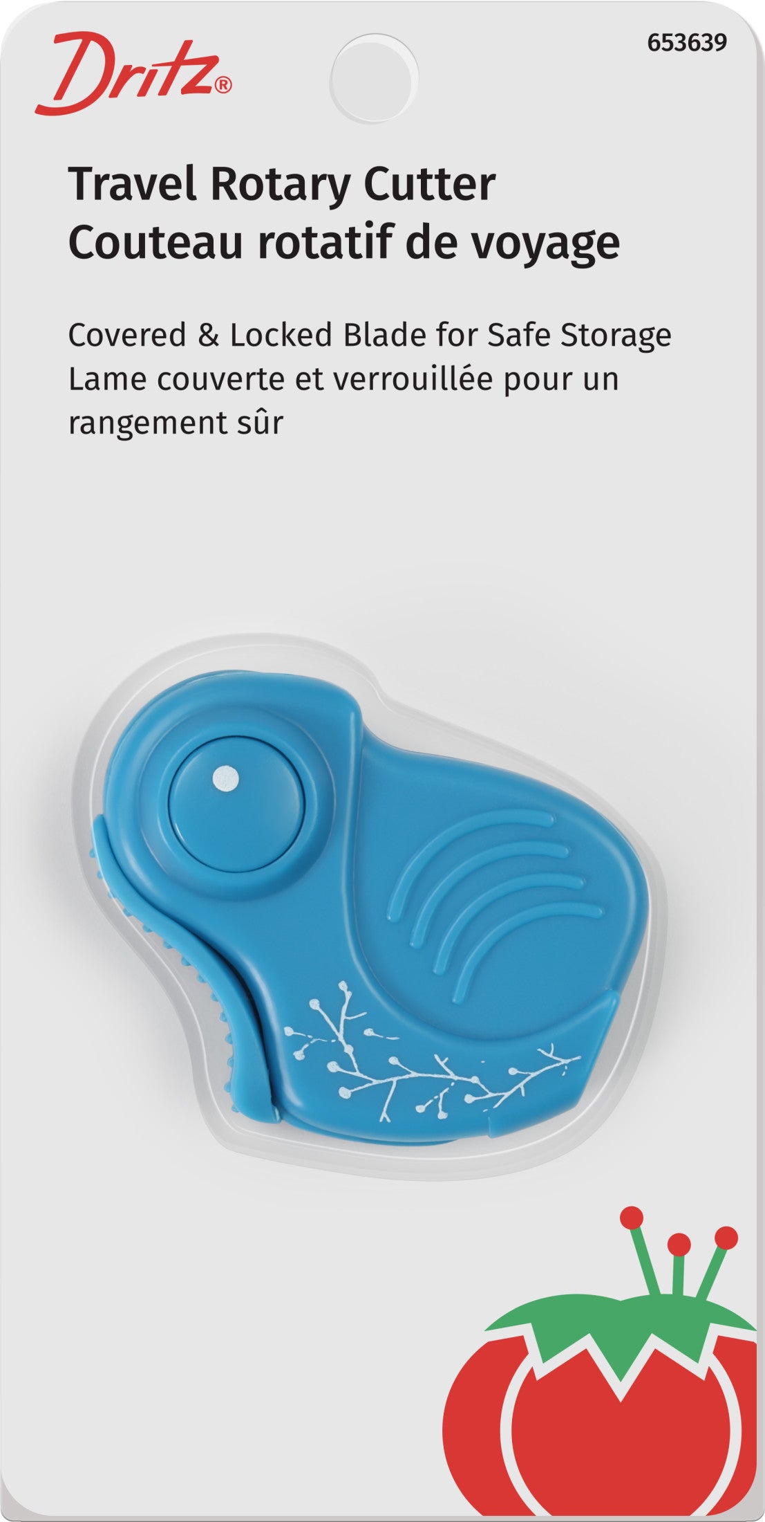 Dritz 653639 cutter rotatif voyage lame droite
