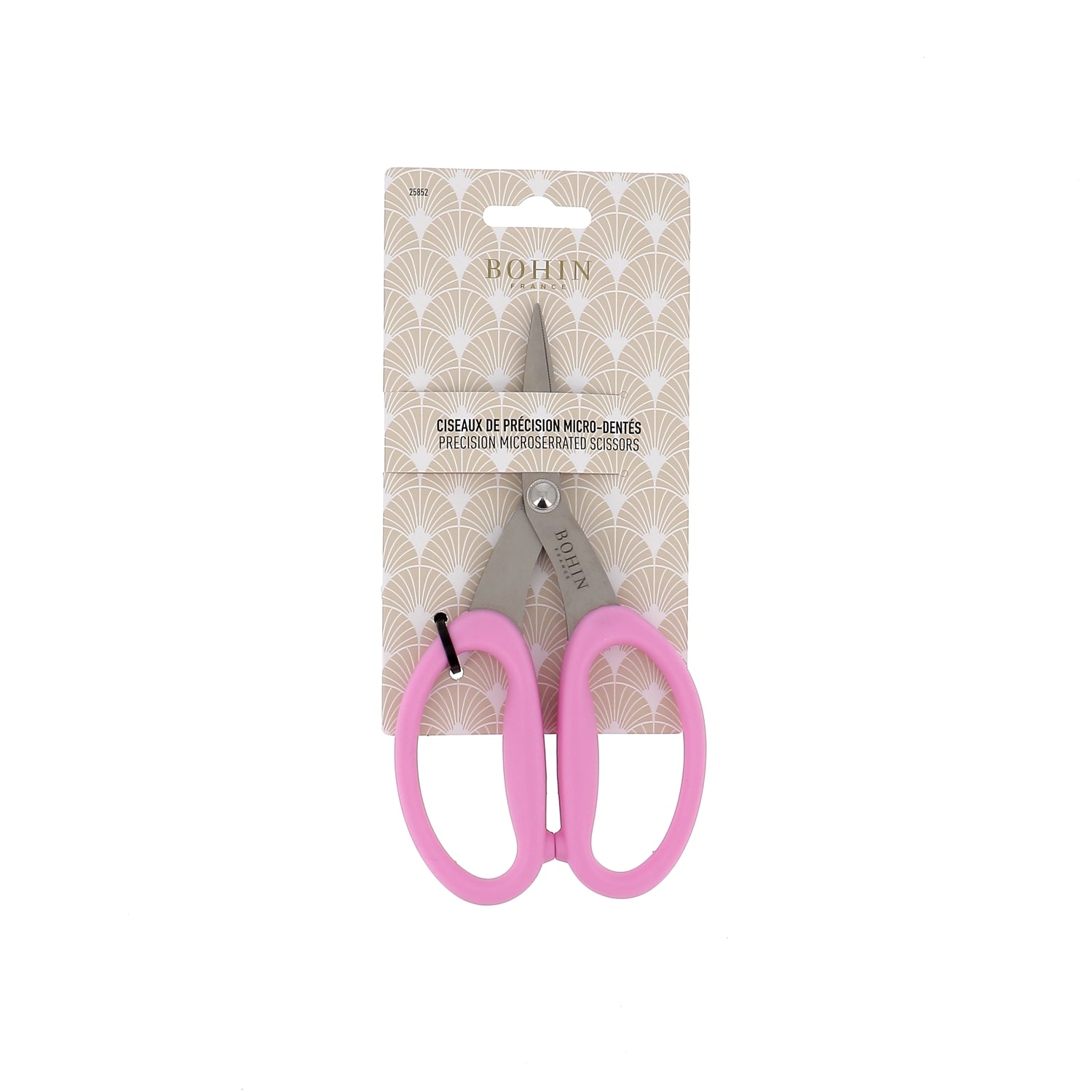 Bohin Coupe Ciseaux de précision micro-dentés ciseaux 17,5 cm Bleu