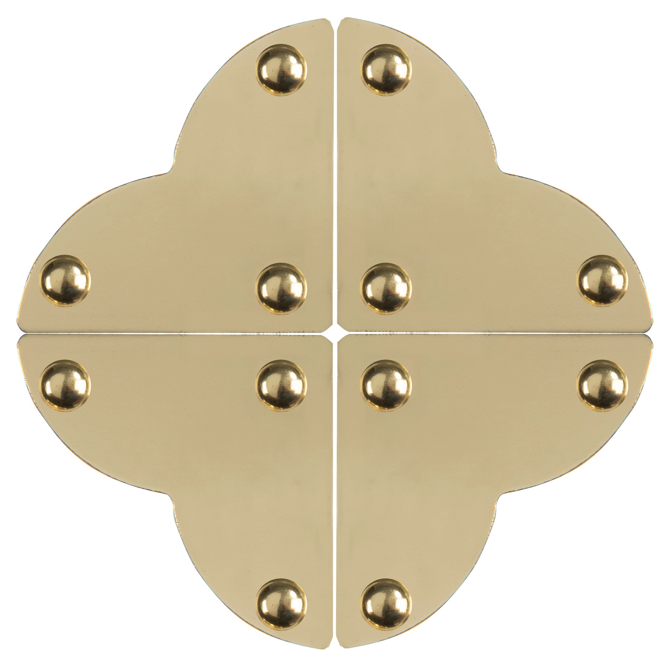 Dritz Home Décor coins quatrefoil nickel petit lot 4