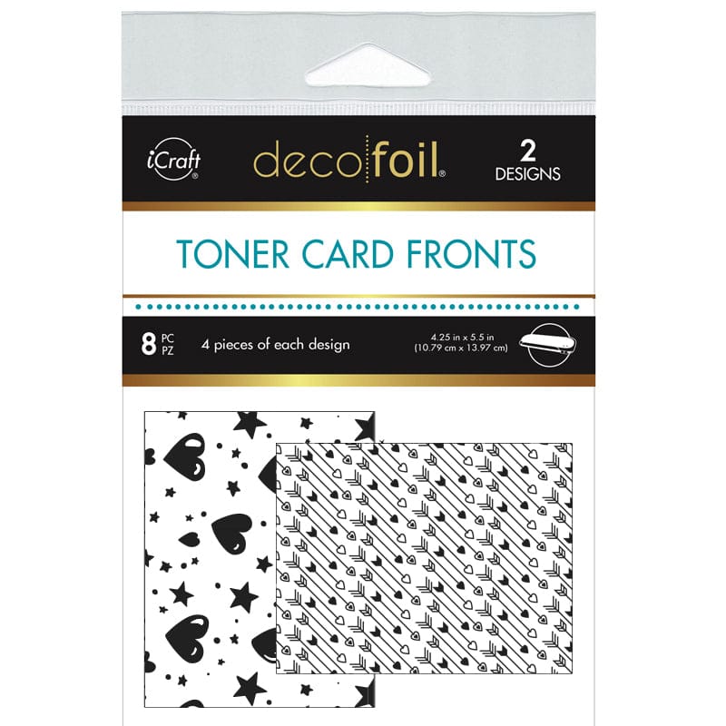 HeatnBond Deco Foil carte toner Cupid's Arrow 8 feuilles