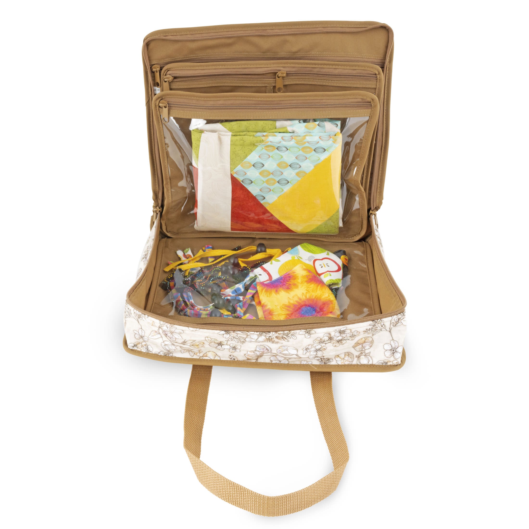 Dritz Sewing Baskets & Storage Z20123-21 sac couture grand floral