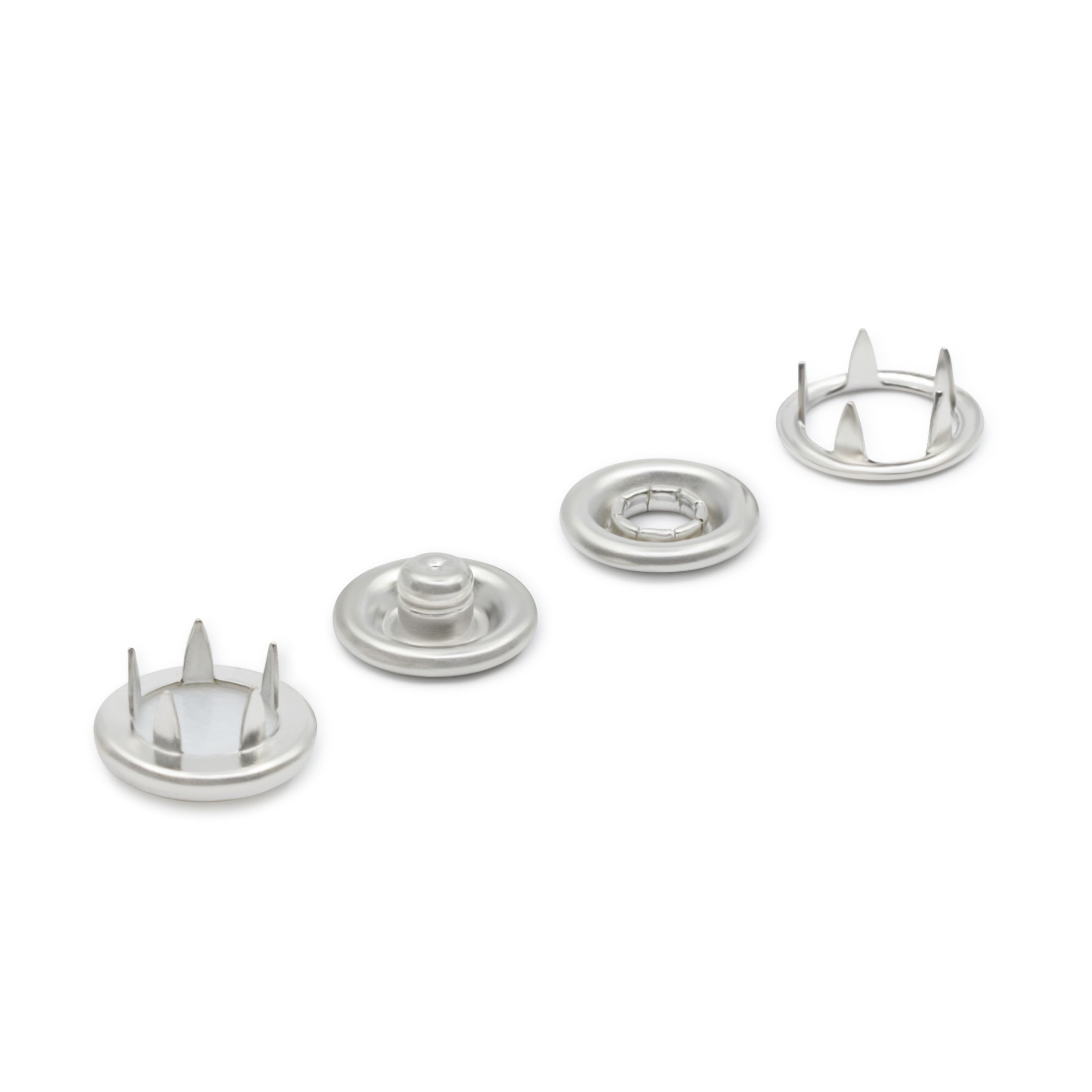 Dritz Pressions nacre blanc 11 mm 12 ensembles