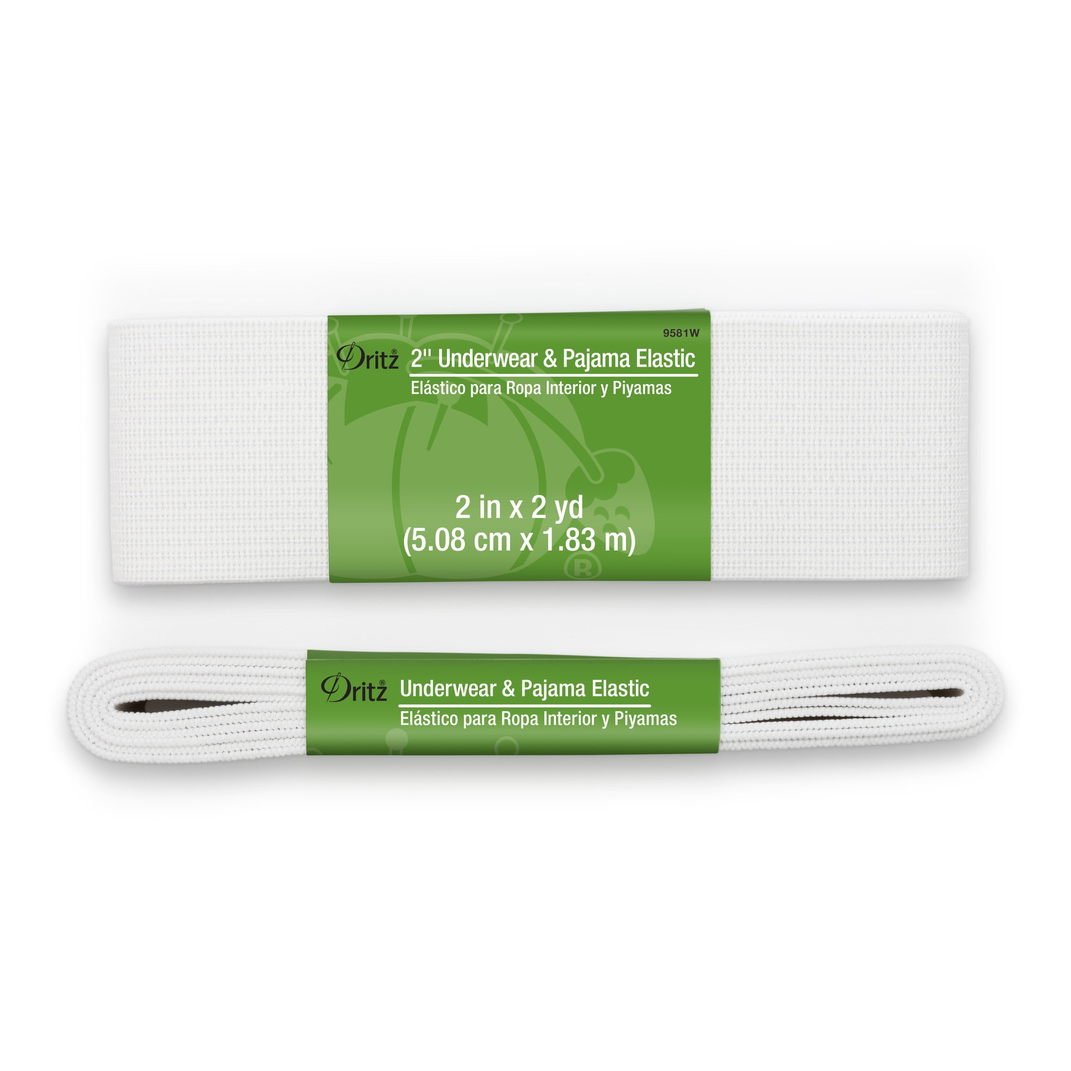Dritz élastique blanc 50 mm 2 yards couture
