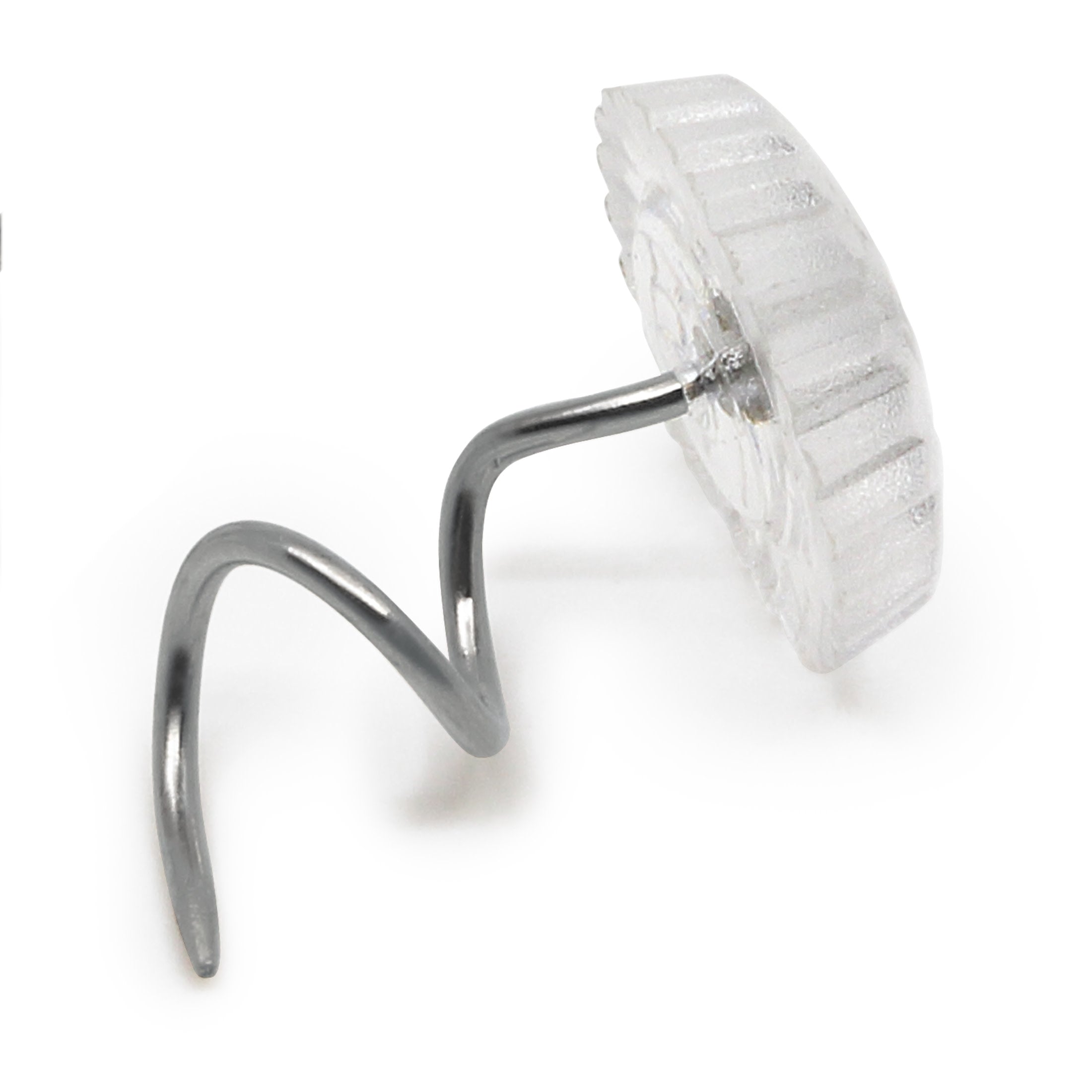 Dritz 602-61 épingles vrille transparentes 10 pc tissu