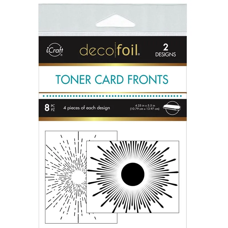 HeatnBond Deco Foil cartes toner Ray of Sunshine A2 x8 feuilles