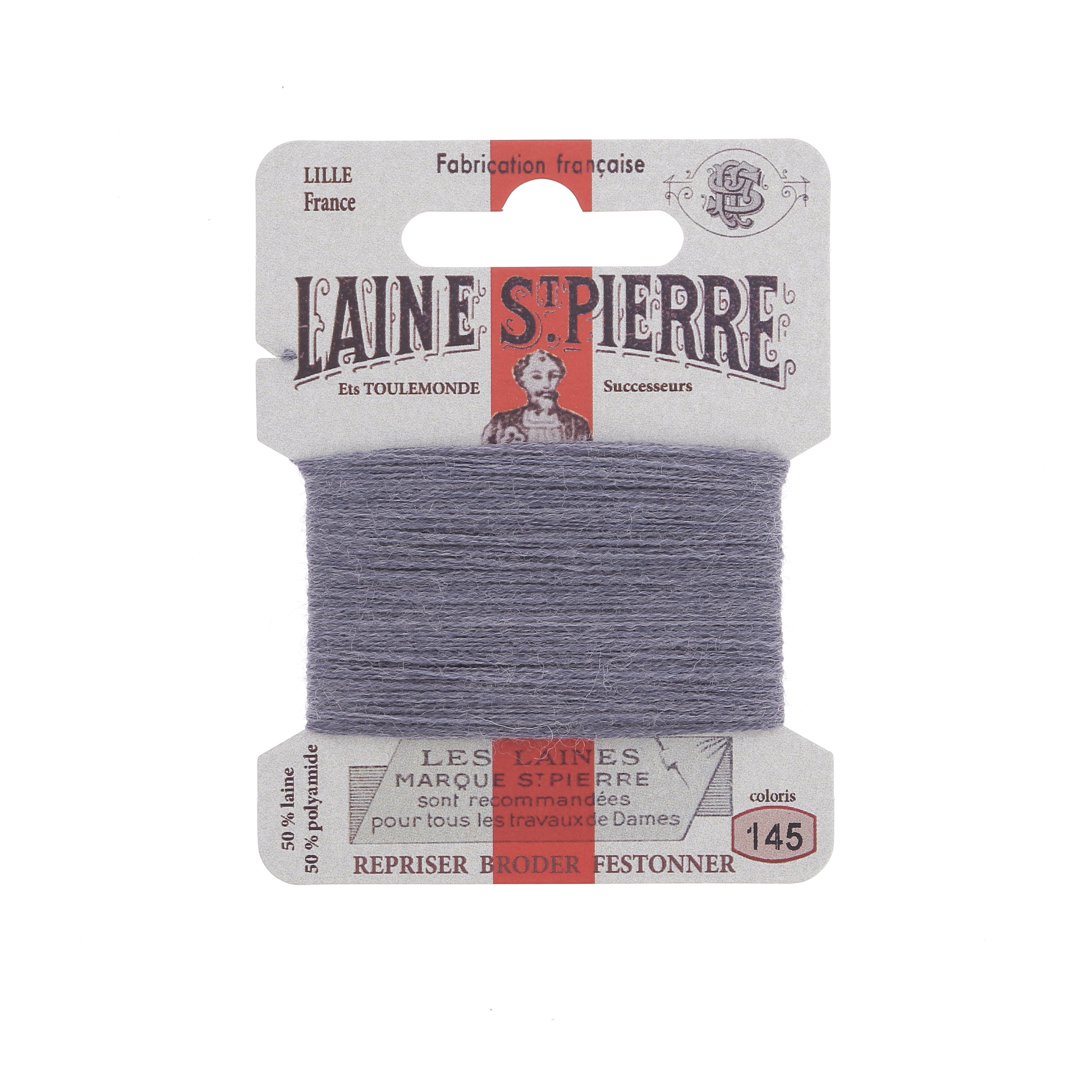 Fil Au Chinois Laine St Pierre fil broderie laine neutre Blanc 100