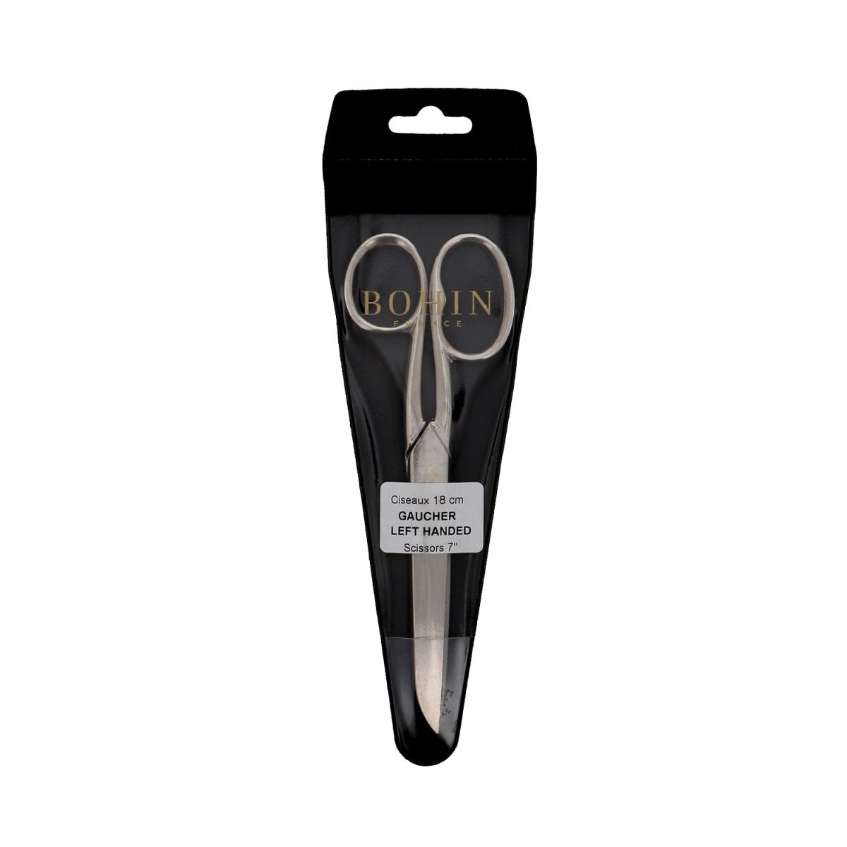 Bohin Coupe Ciseaux lingère gaucher acier 18 cm
