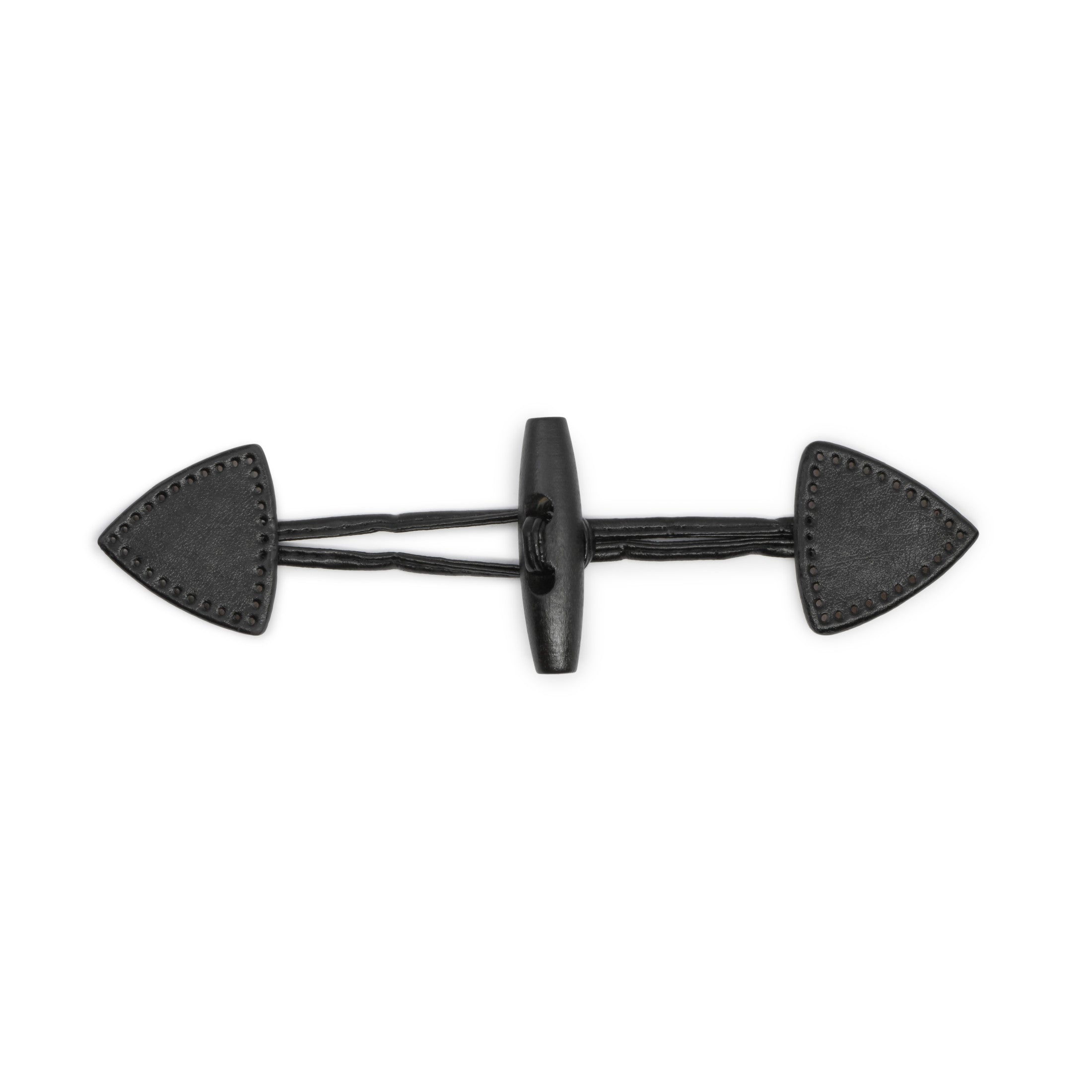 Dritz brandebourg à coudre toggle bois noir 1 pièce