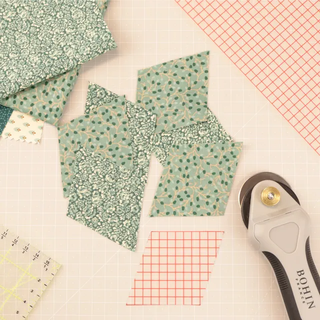 Bohin Feuilles gabarits quadrillées lot de 2
