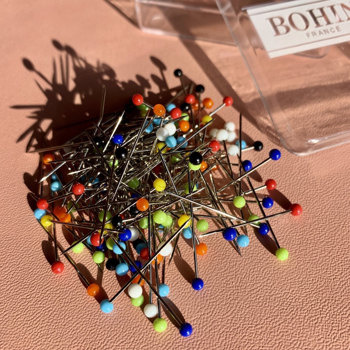 Bohin Épingles Tête Verre Extra-Fines 30 mm 40 Épingles