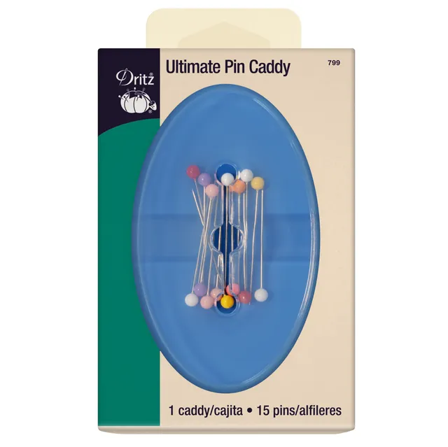 Dritz porte-épingles couture Pin Caddy bleu 1 pièce
