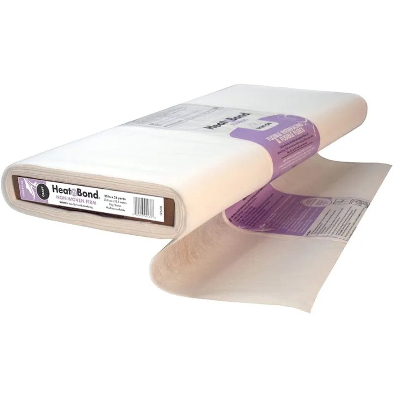 HeatnBond Craft Firm Q2438 entoilage thermocollant blanc 20 in
