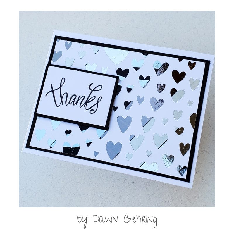 HeatnBond Deco Foil feuille foil Shades of Silver 20 feuilles