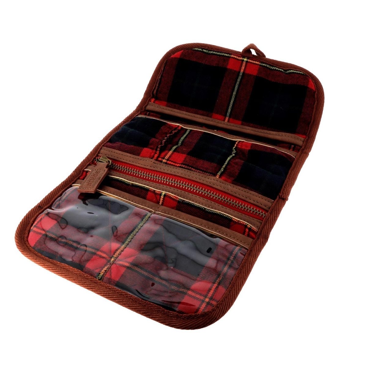 Bohin Tartan Trousse Couture Marine 18x11 cm