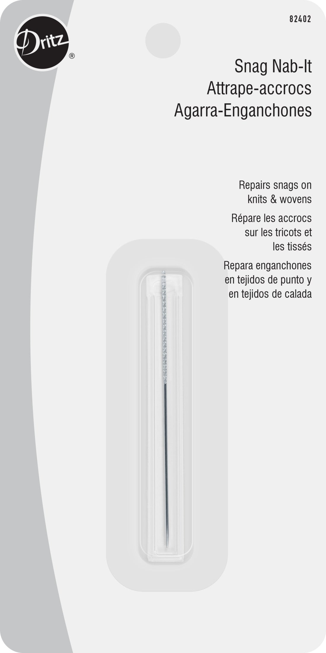 Dritz Snag-Nab-It outil répare-accroc 6,3 cm