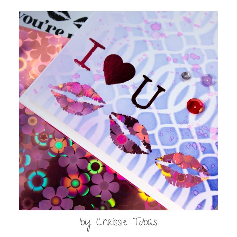 Deco Foil Color Harmony foil transfert 20 feuilles tons roses