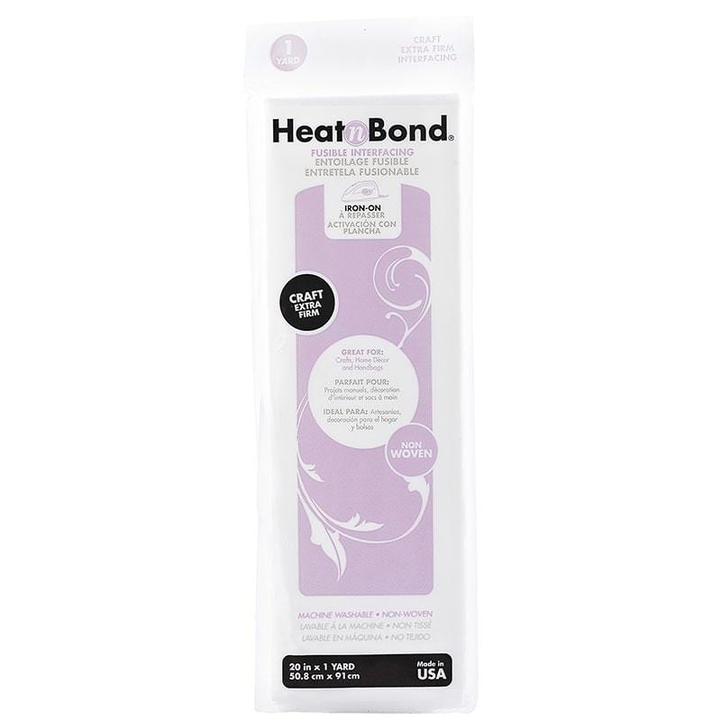 HeatnBond Craft entoilage thermocollant extra-ferme 20in x 1yd
